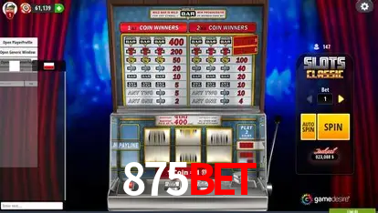 Descubra o Mundo do Cassino Online com 875bet